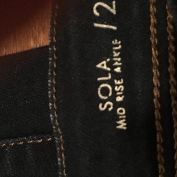 Fidelity Jean, SOLA mid-rise, ankle, chevy blue, size 26, NWOT - Picture 5 of 9